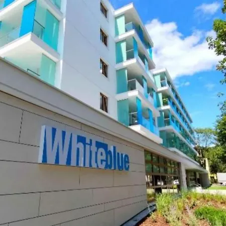 דירה Whiteblue Dream 2 Z Ogrodkiem & Sauna & Fitness & Bawialnia Dla Dzieci *