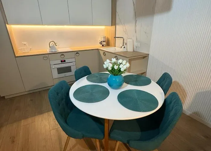 Whiteblue Dream 2 Z Ogrodkiem & Sauna & Fitness & Bawialnia Dla Dzieci *